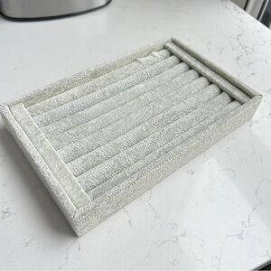 Velvet Ring Jewellery Organizer Tray